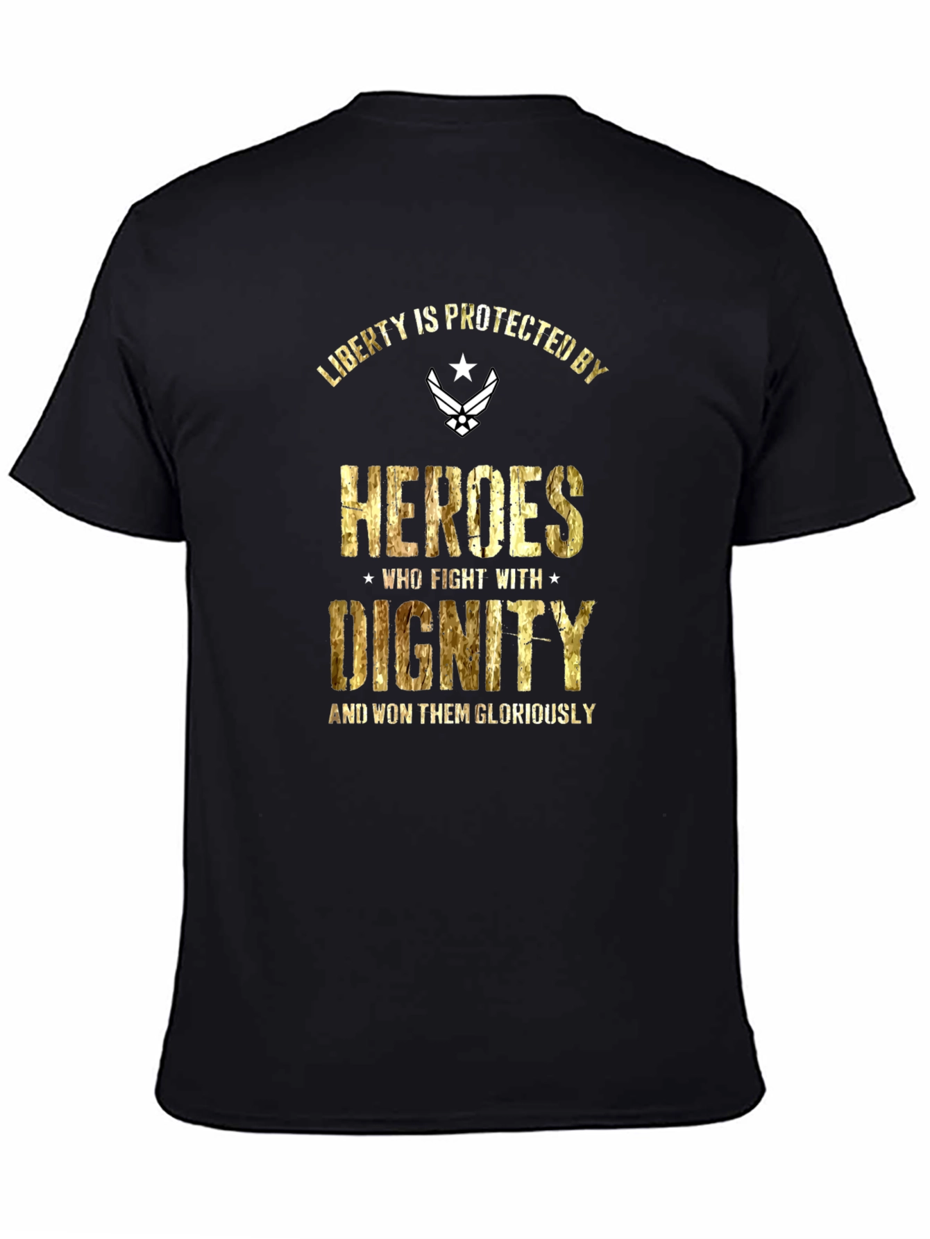 Liberty Heroes T-Shirt - Dignity and Glory