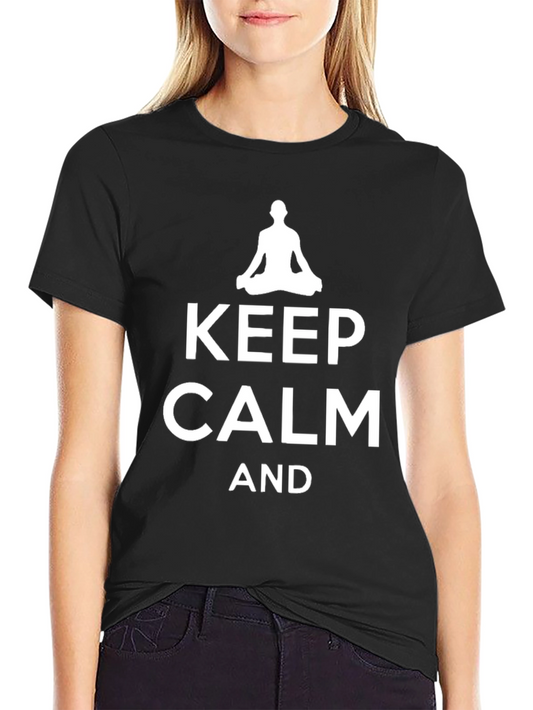 Keep Calm & Meditate T-Shirt