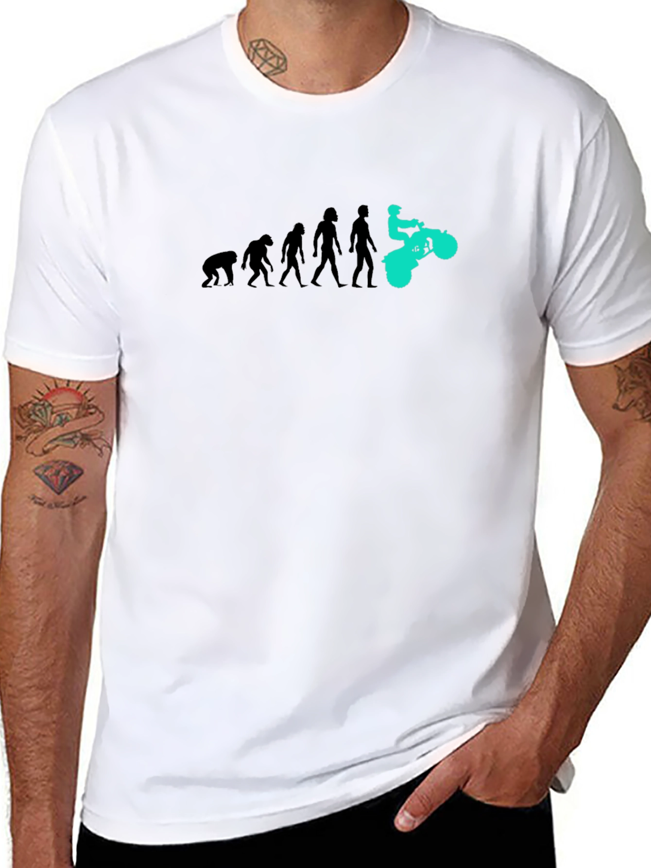 Evolution ATV Black T-Shirt
