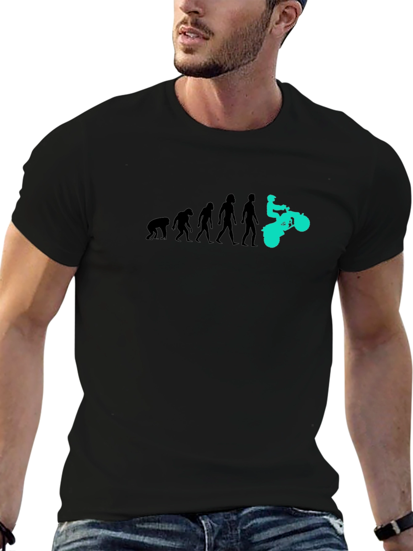 Evolution ATV Black T-Shirt