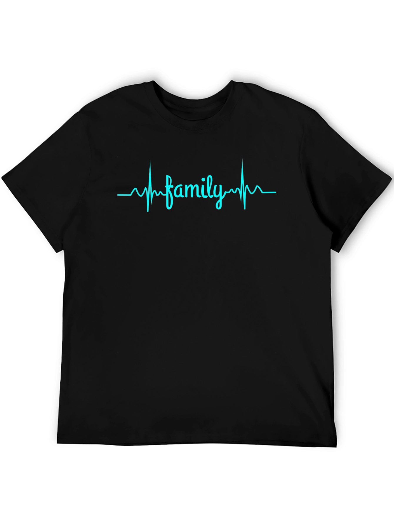 Family Heartbeat T-Shirt - Love & Connection