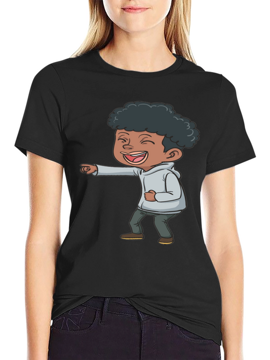 Laughing Kid Graphic T-Shirt
