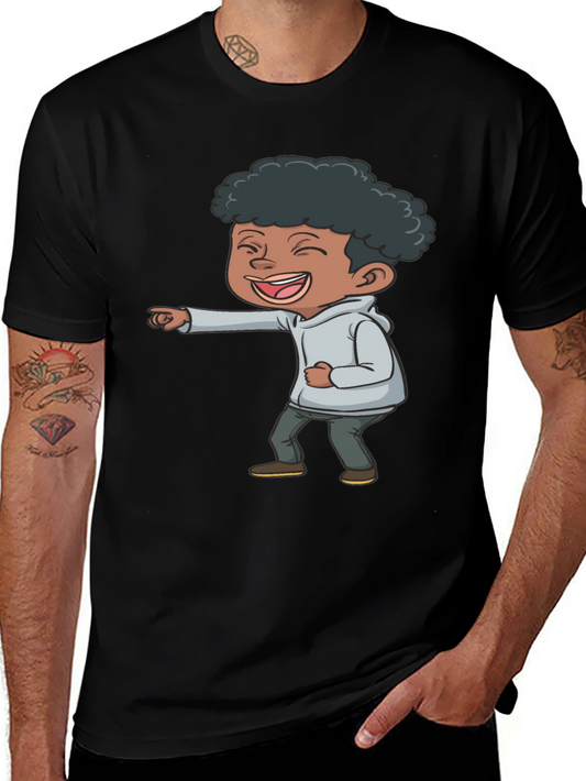 Laughing Kid Graphic T-Shirt