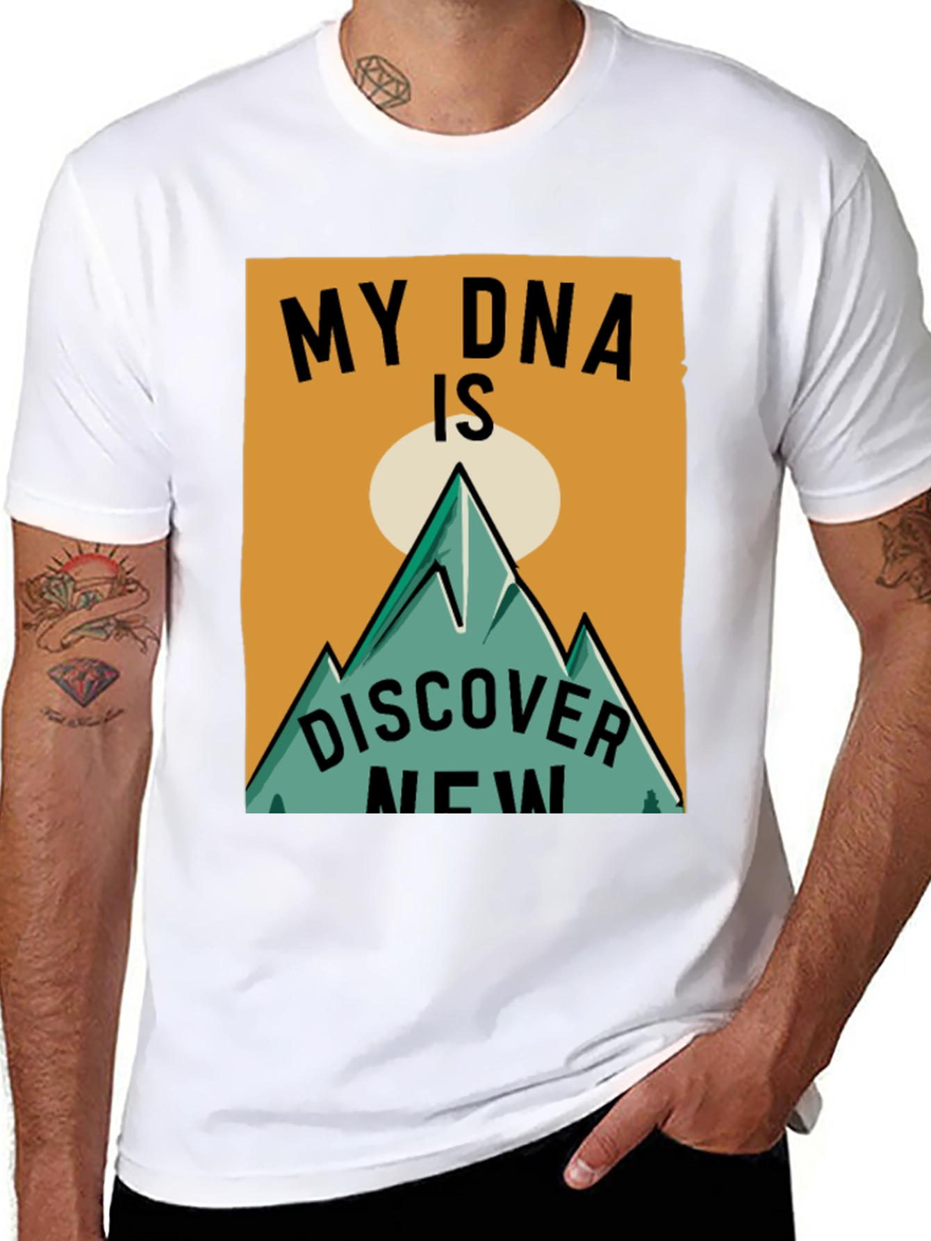 DNA Discover New Mountain T-Shirt