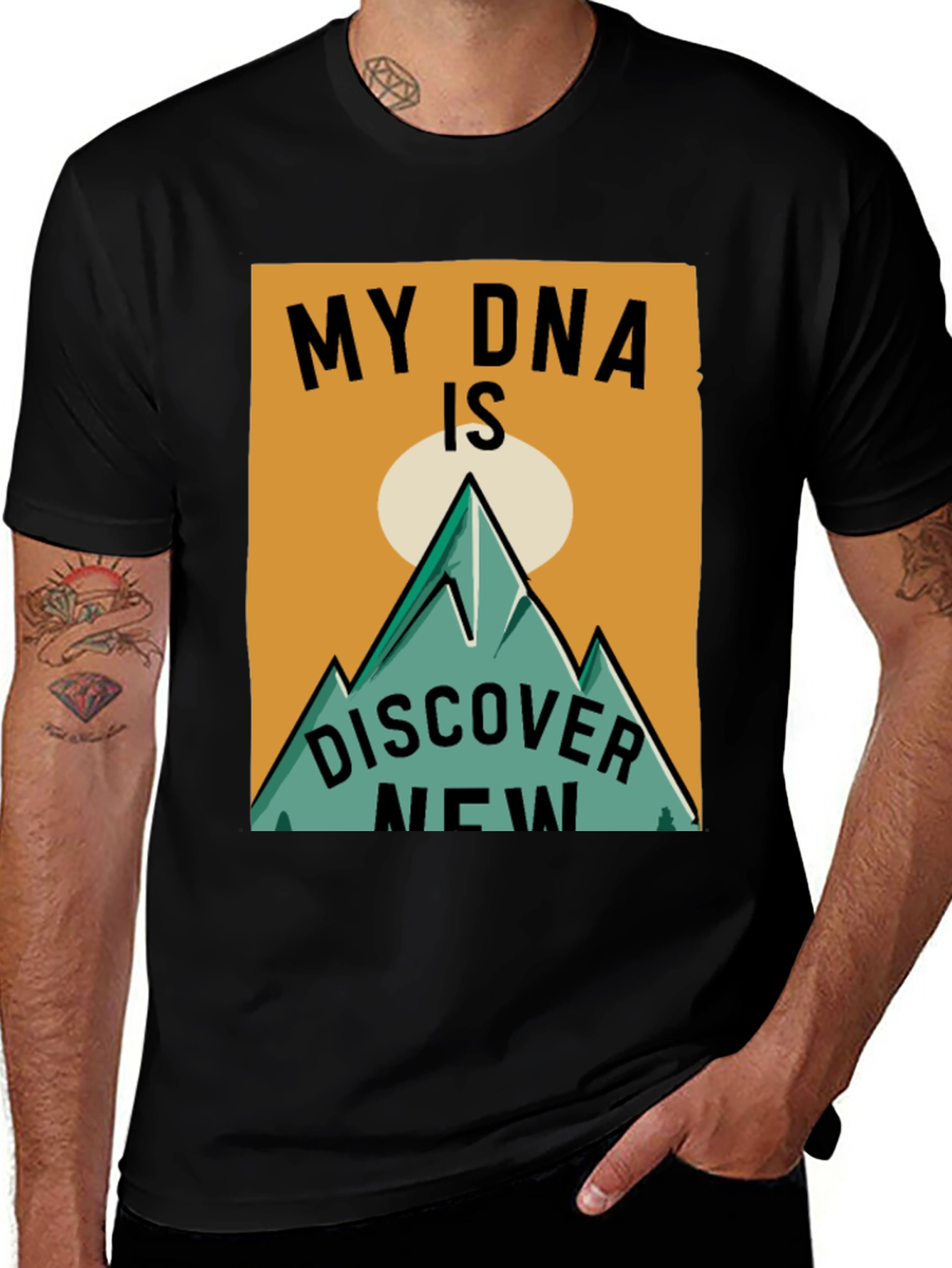 DNA Discover New Mountain T-Shirt