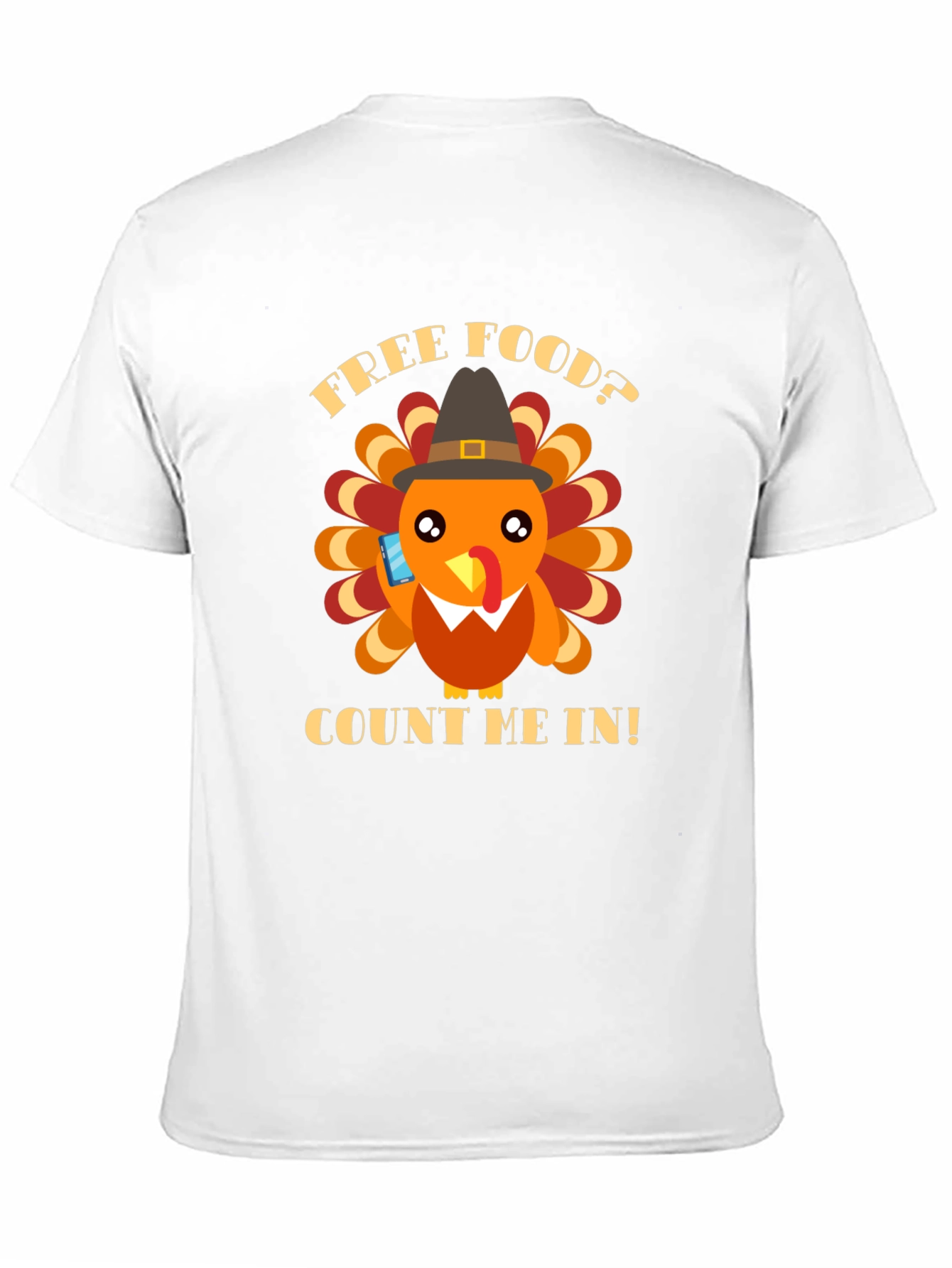 Thanksgiving Turkey T-Shirt - Free Food