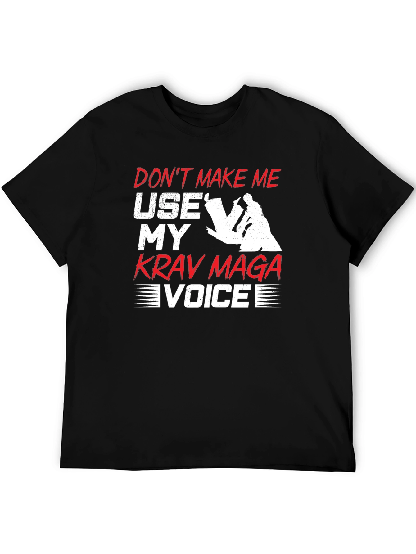 Krav Maga Voice T-Shirt - Martial Arts Funny Tee