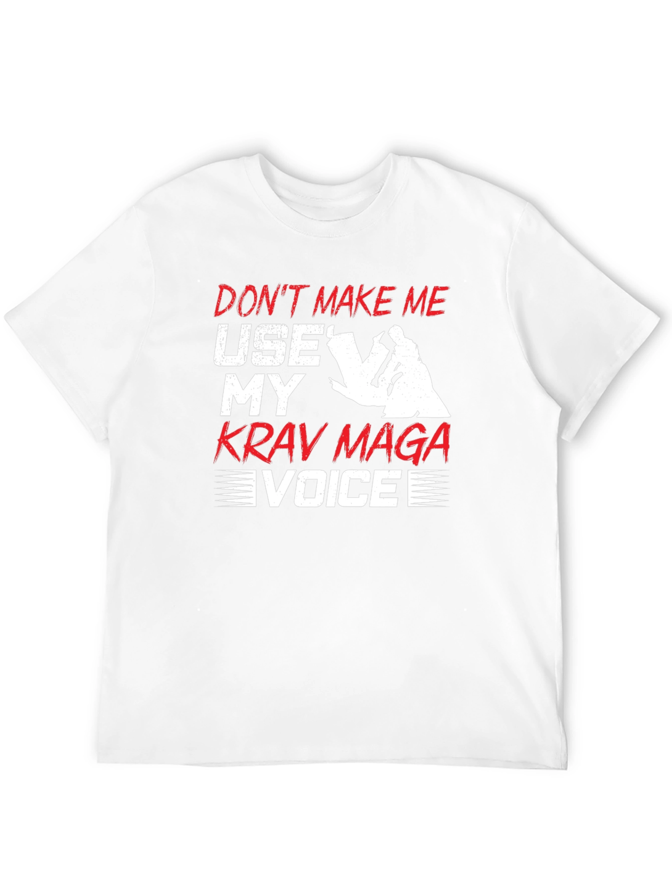 Krav Maga Voice T-Shirt - Martial Arts Funny Tee