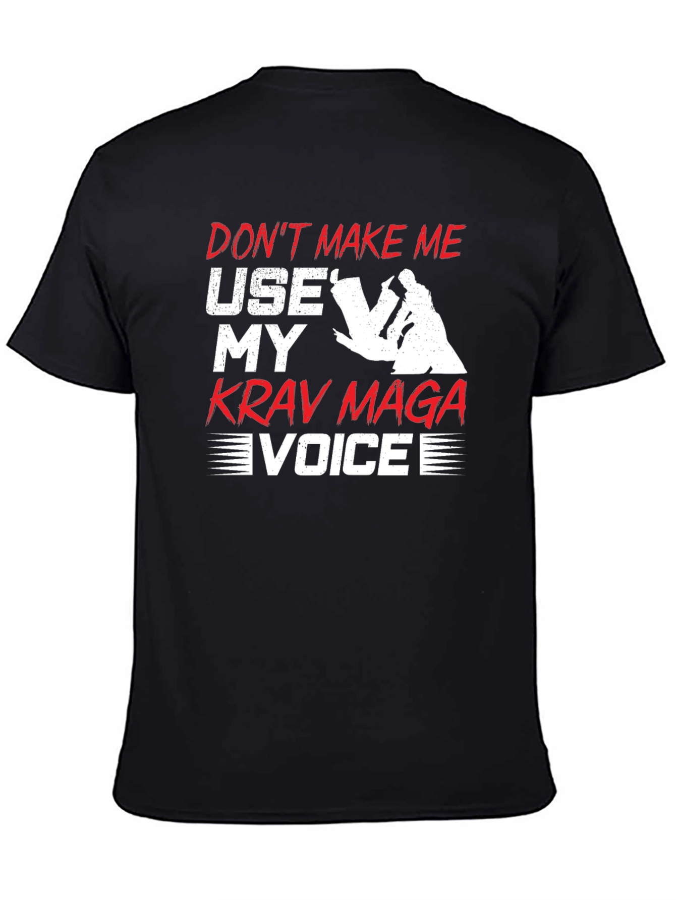 Krav Maga Voice T-Shirt - Martial Arts Funny Tee