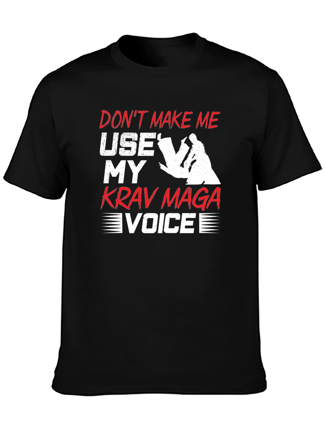 Krav Maga Voice T-Shirt - Martial Arts Funny Tee