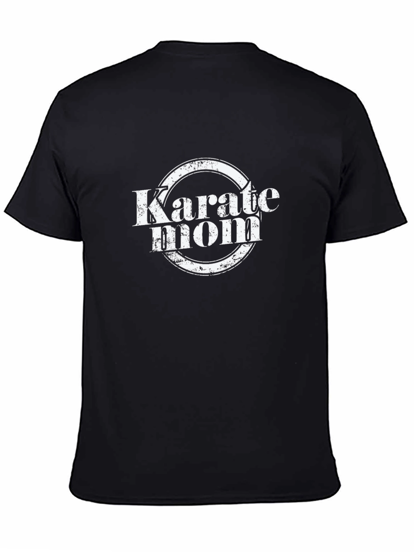 Karate Mom Black T-Shirt