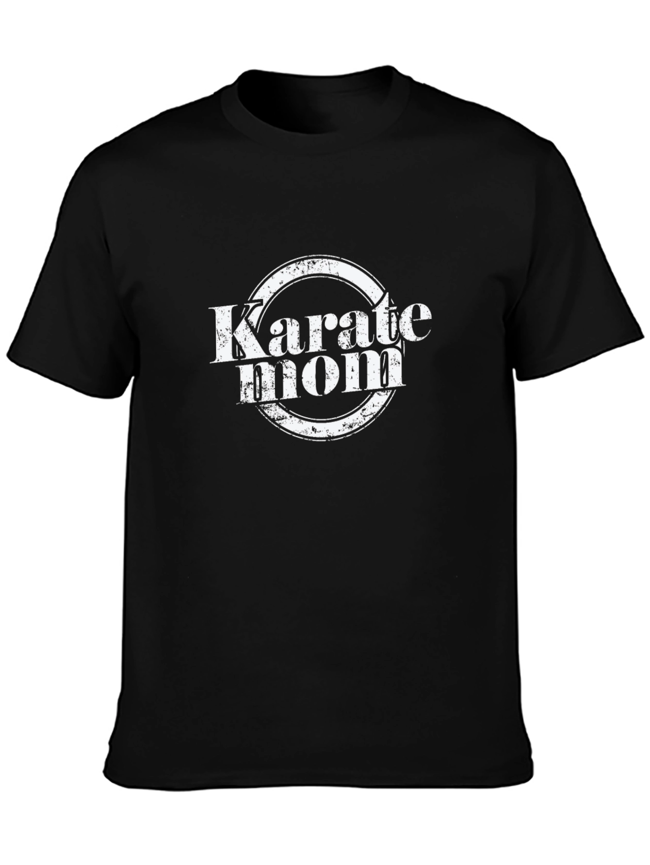 Karate Mom Black T-Shirt
