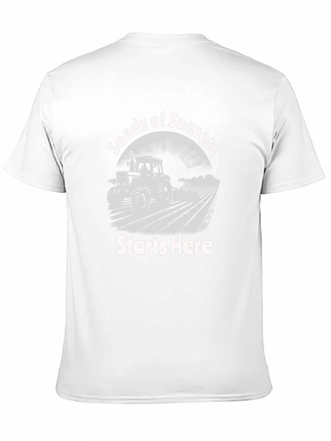 Seeds of Success Graphic Tee - Black Cotton T-Shirt