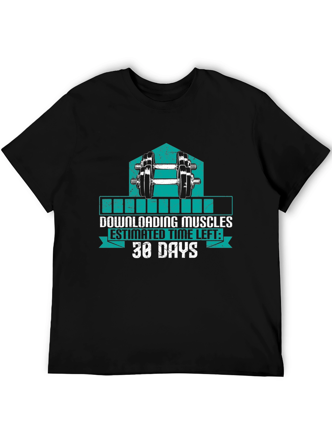 Downloading Muscles T-Shirt - 30 Days