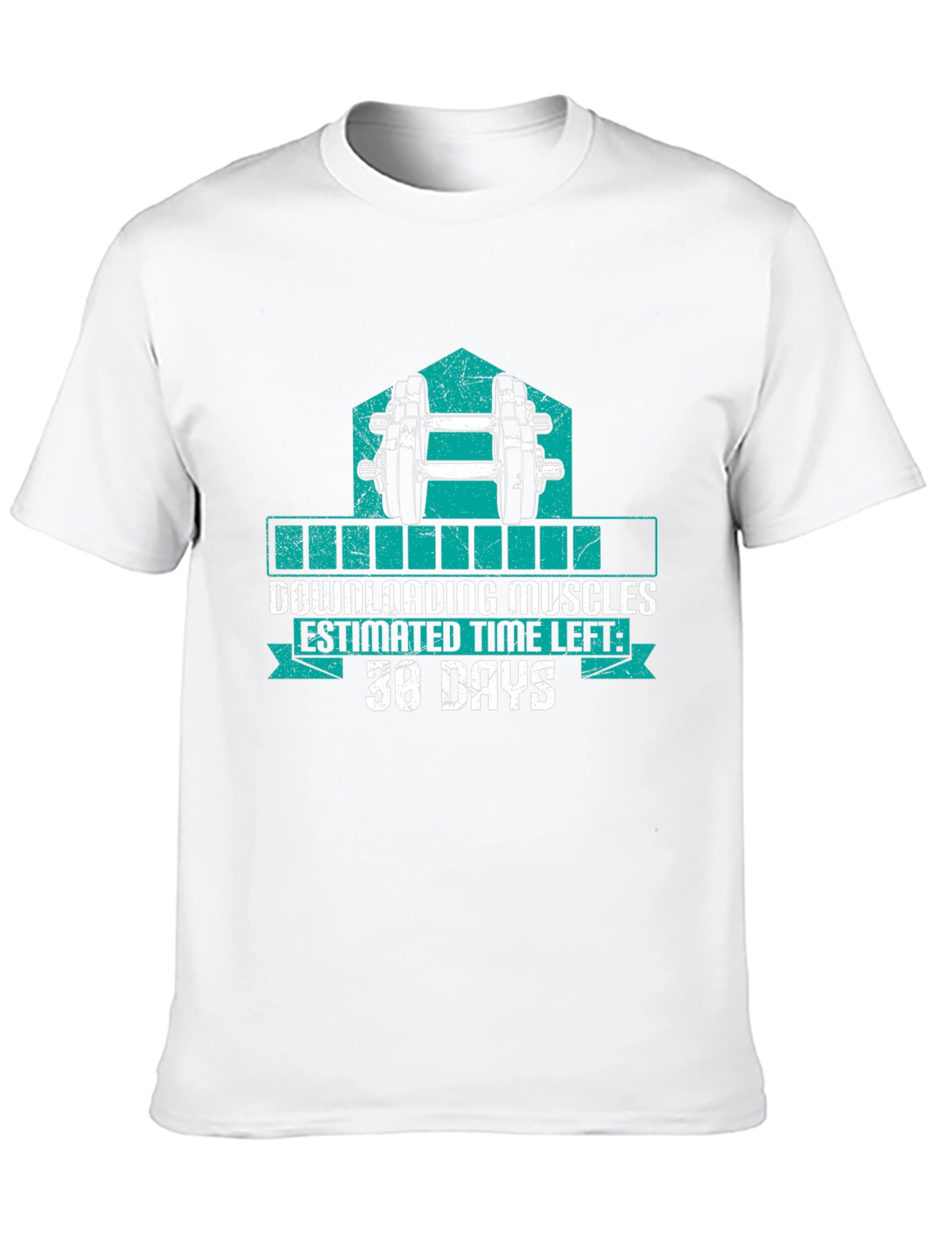 Downloading Muscles T-Shirt - 30 Days