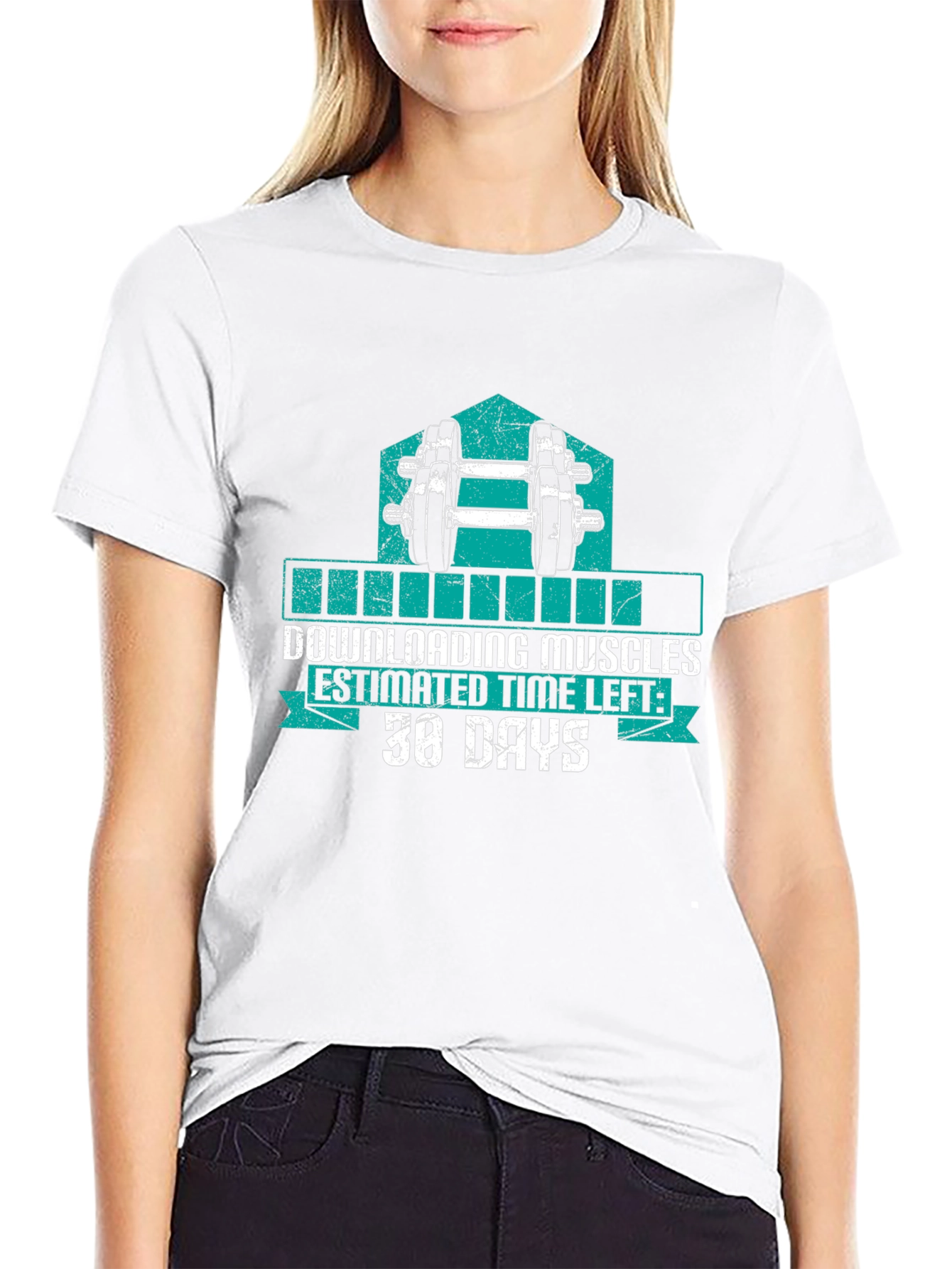Downloading Muscles T-Shirt - 30 Days