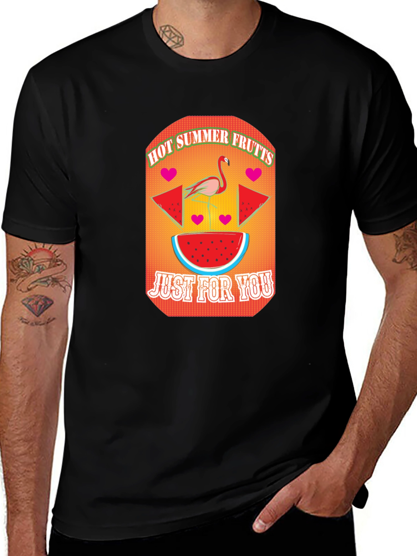 Hot Summer Frutts Graphic T-Shirt