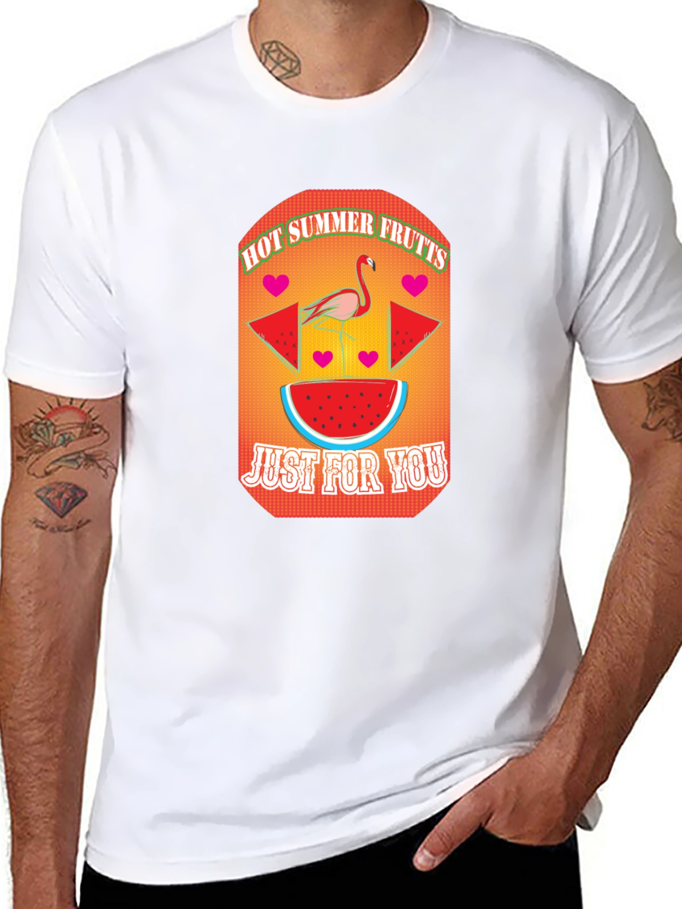 Hot Summer Frutts Graphic T-Shirt