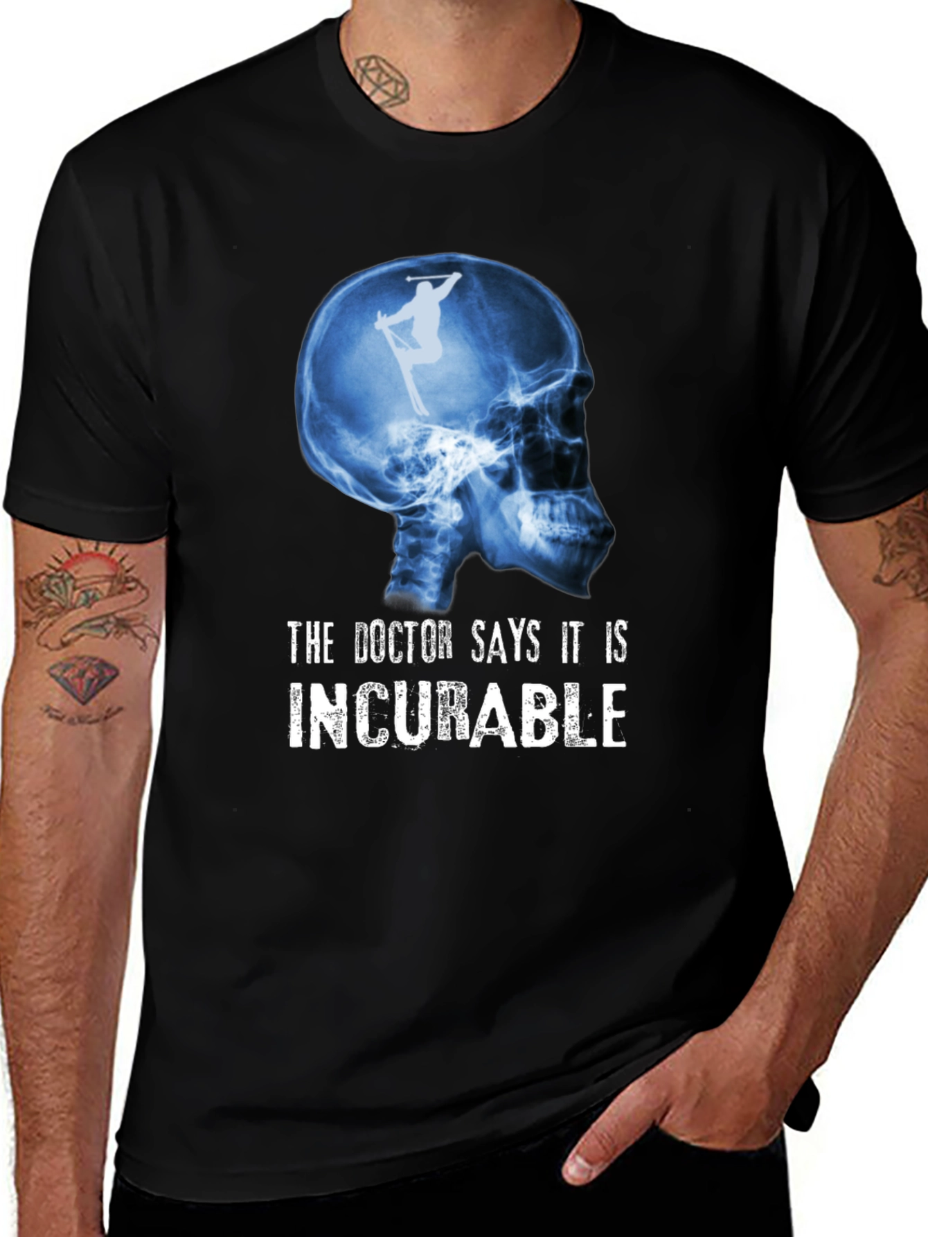 Incurable Golf X-Ray Graphic T-Shirt