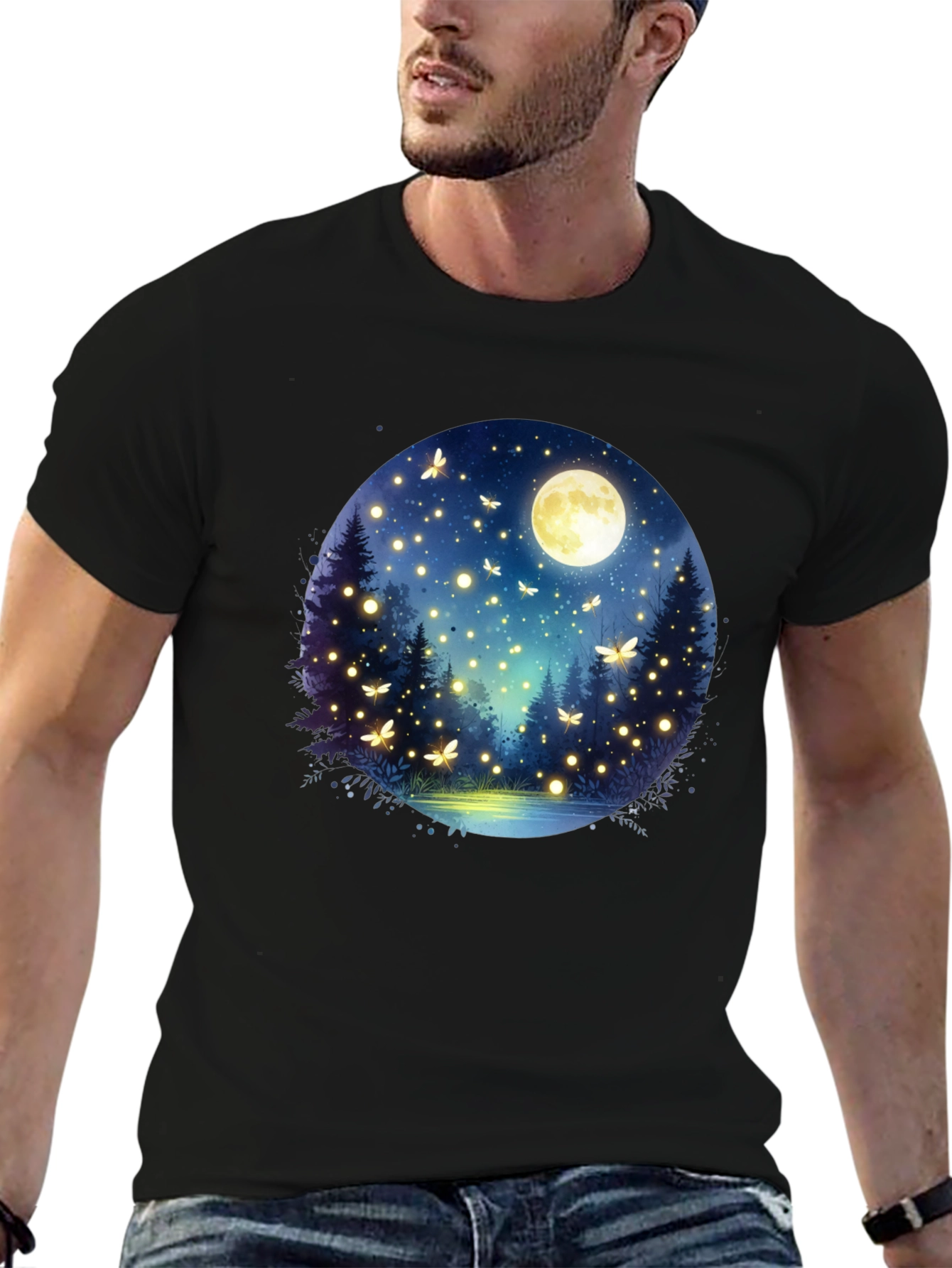 Enchanted Forest Moon T-Shirt