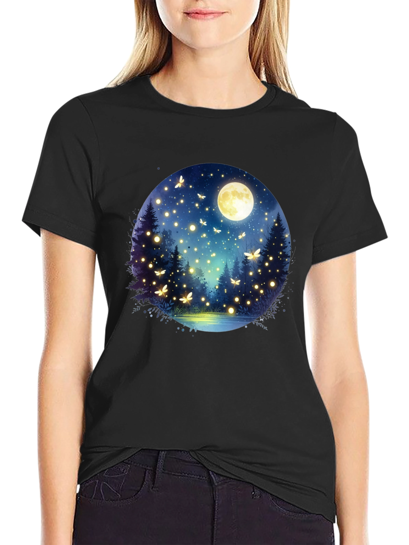 Enchanted Forest Moon T-Shirt