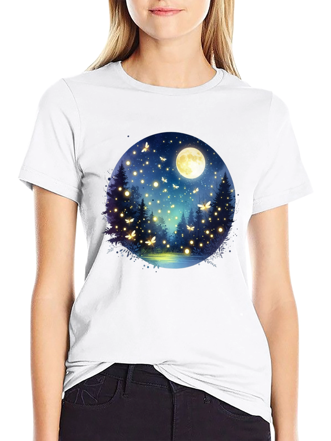 Enchanted Forest Moon T-Shirt