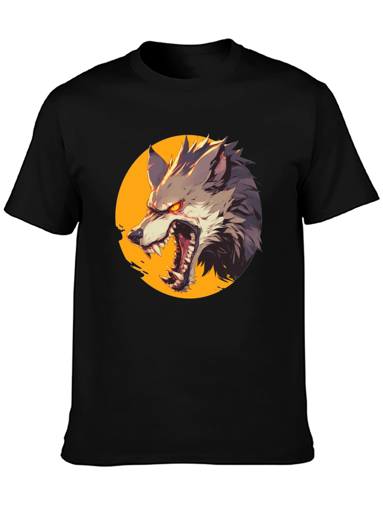 Black Wolf Graphic Tee
