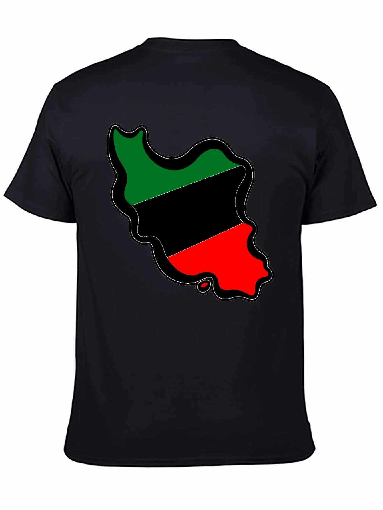 Iran Map Flag T-Shirt