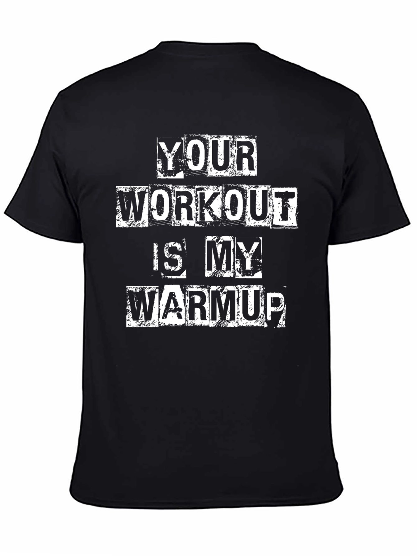 Workout Warmup T-Shirt - Gym Motivation