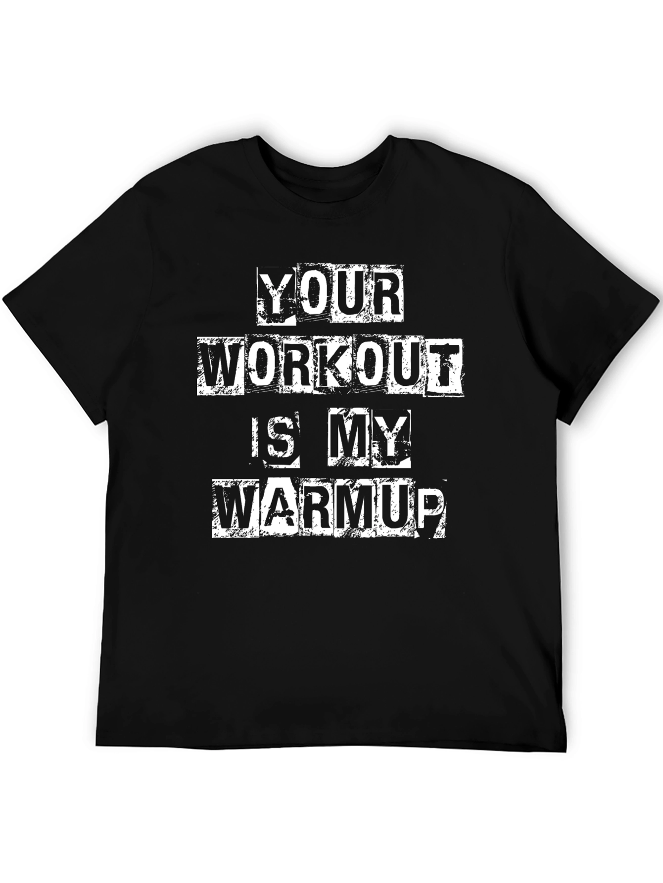 Workout Warmup T-Shirt - Gym Motivation