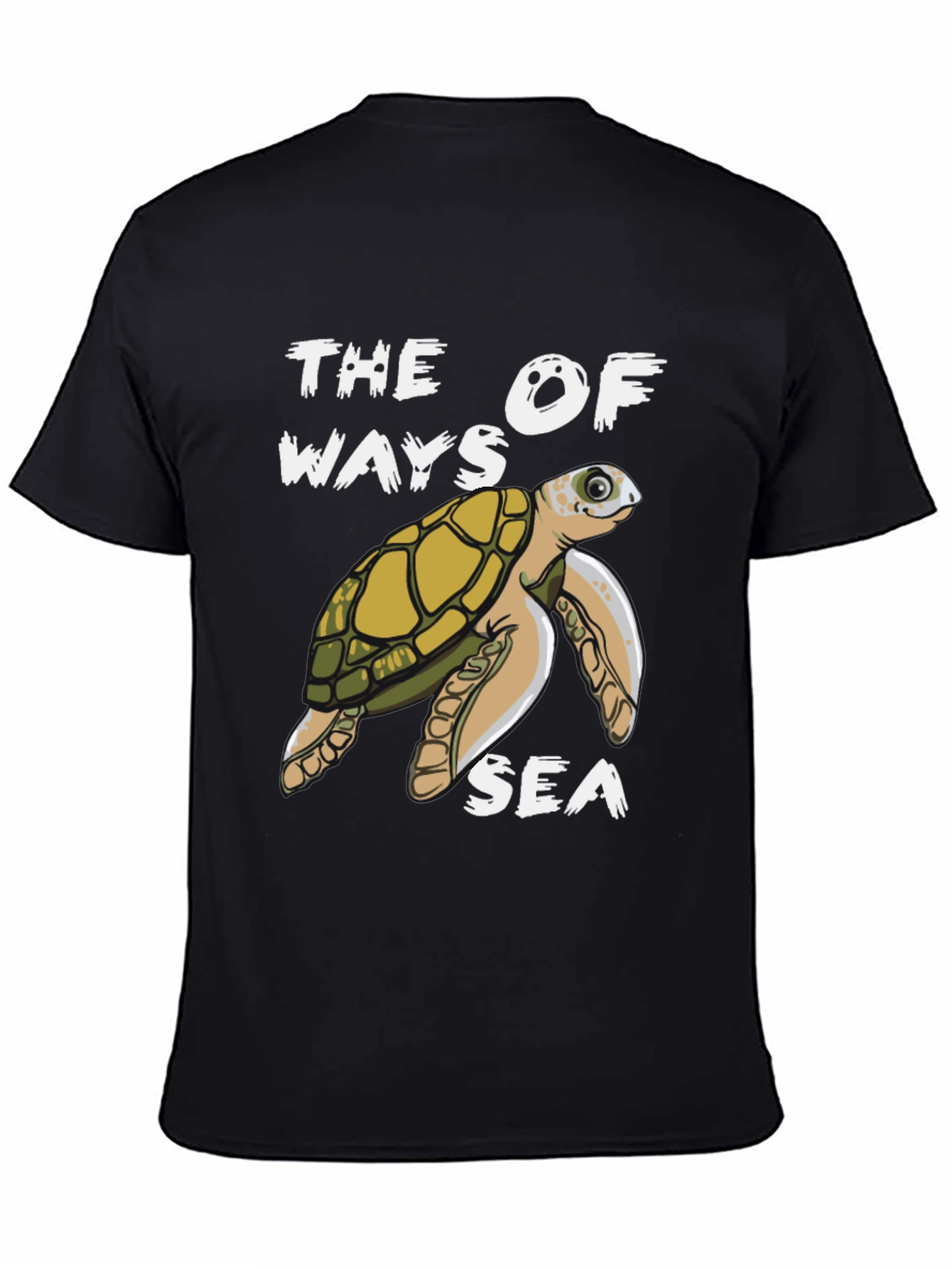 Sea Turtle Graphic T-Shirt: The Ways of the Sea