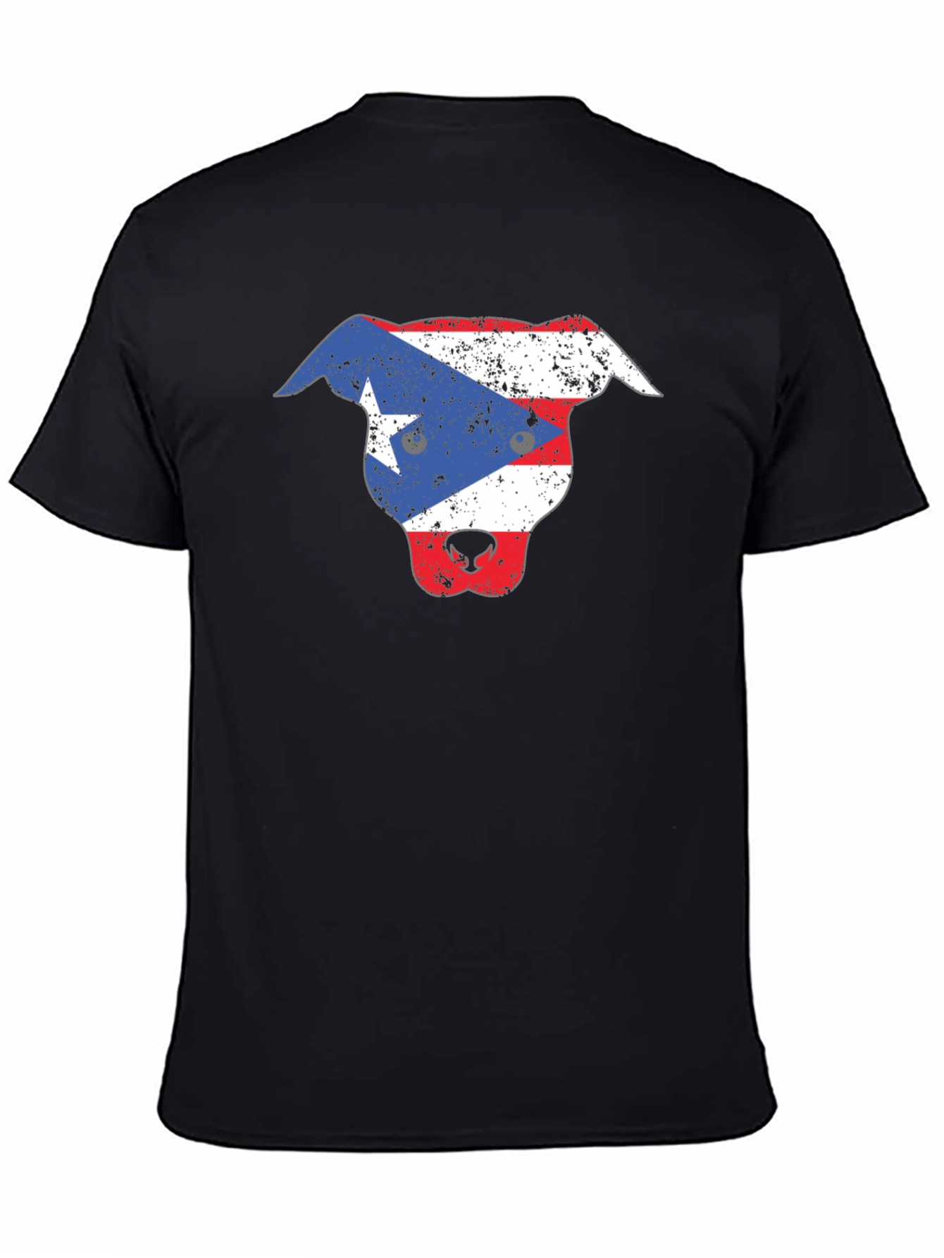 Puerto Rico Flag Dog T-Shirt