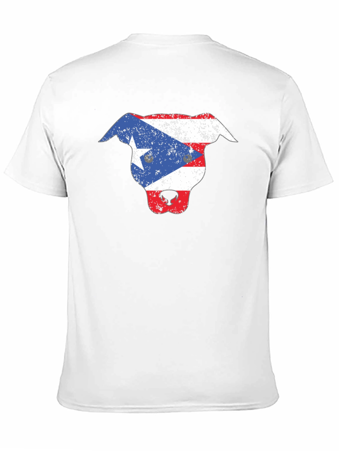 Puerto Rico Flag Dog T-Shirt
