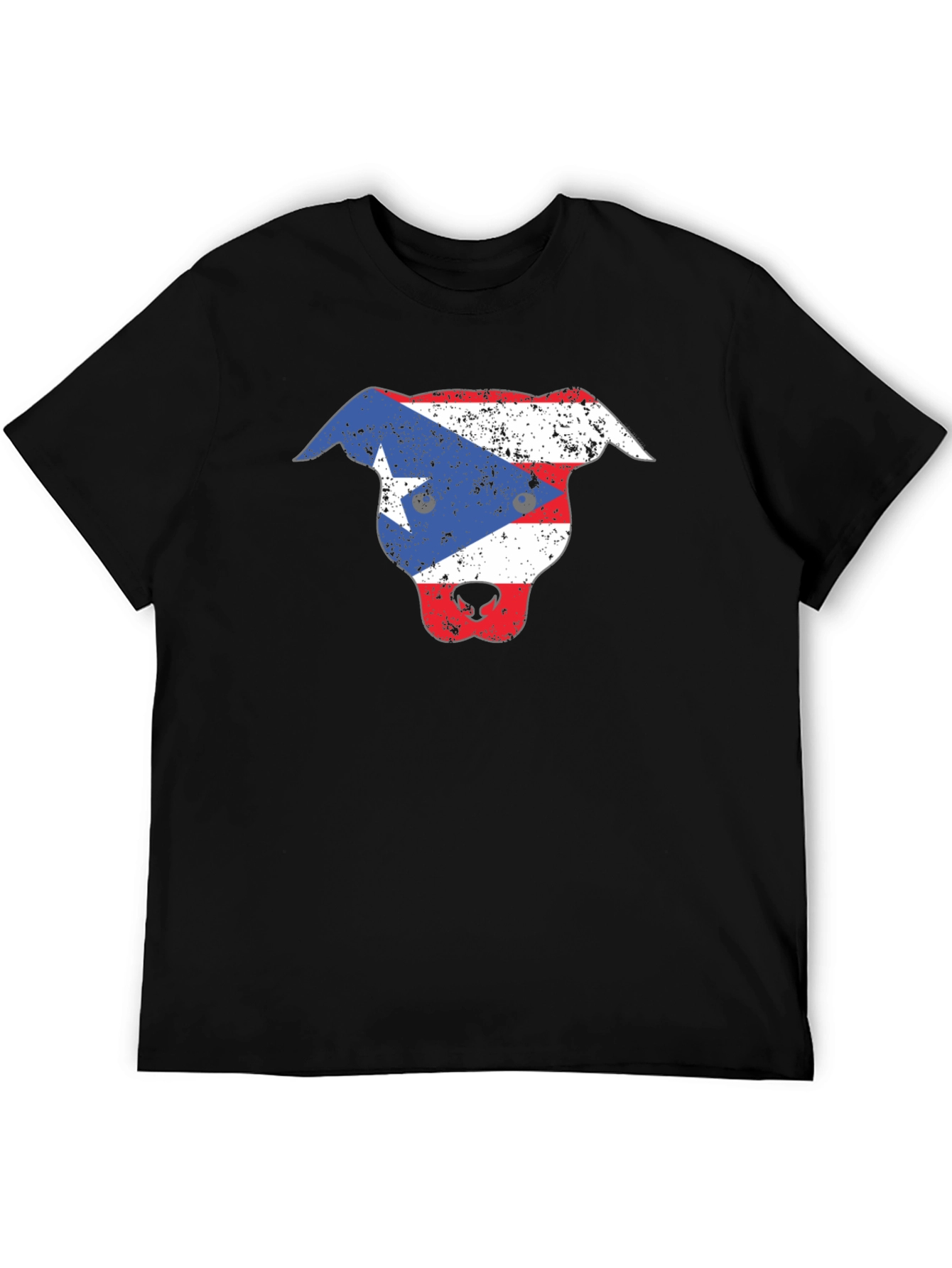 Puerto Rico Flag Dog T-Shirt