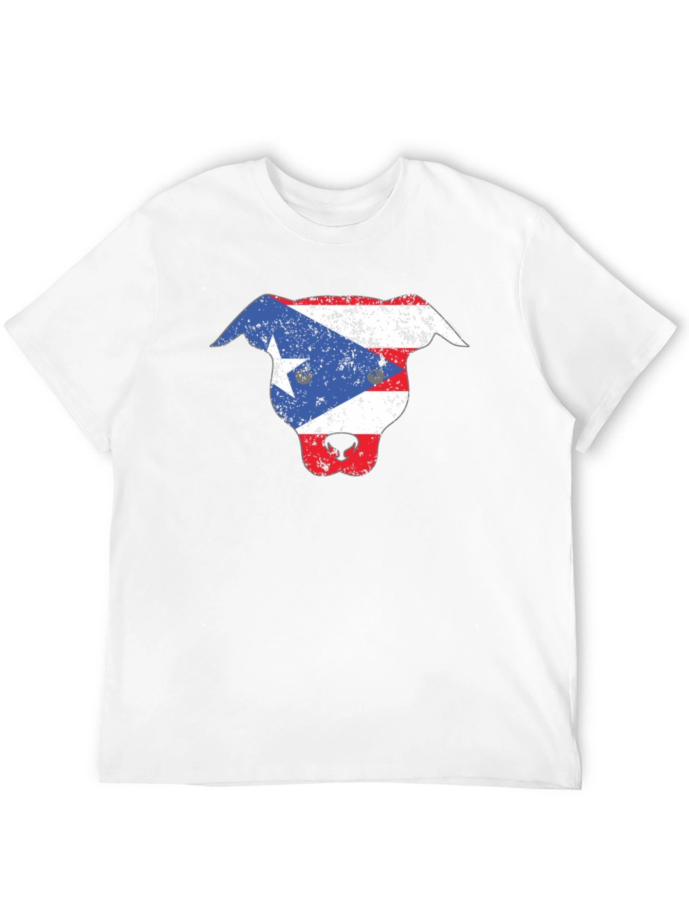 Puerto Rico Flag Dog T-Shirt