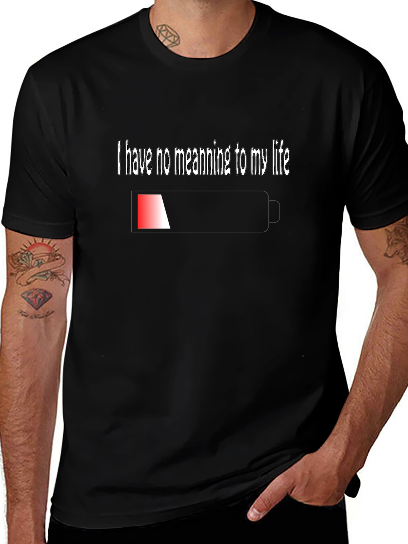 Existential Humor T-Shirt - I Have No Meaning