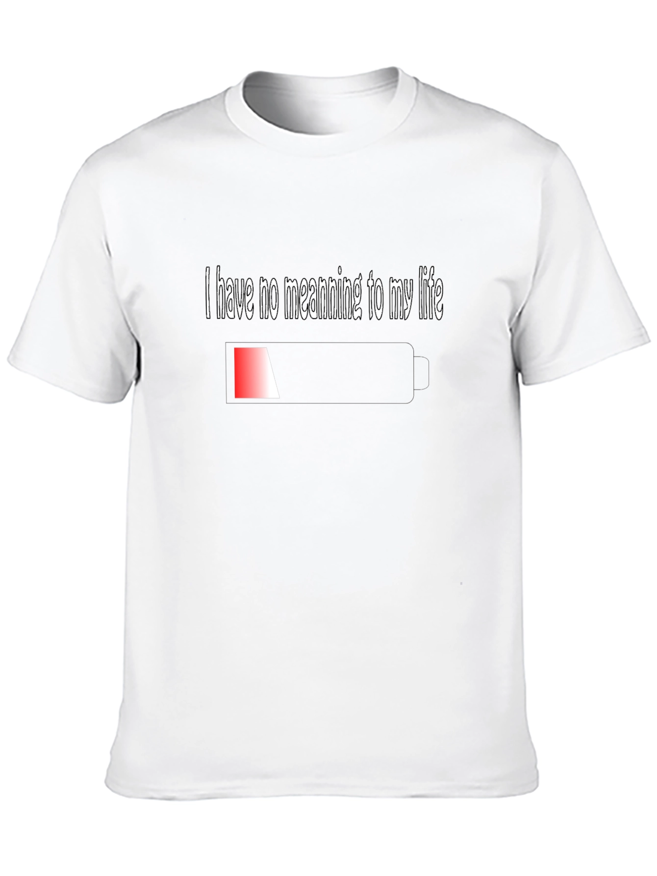 Existential Humor T-Shirt - I Have No Meaning