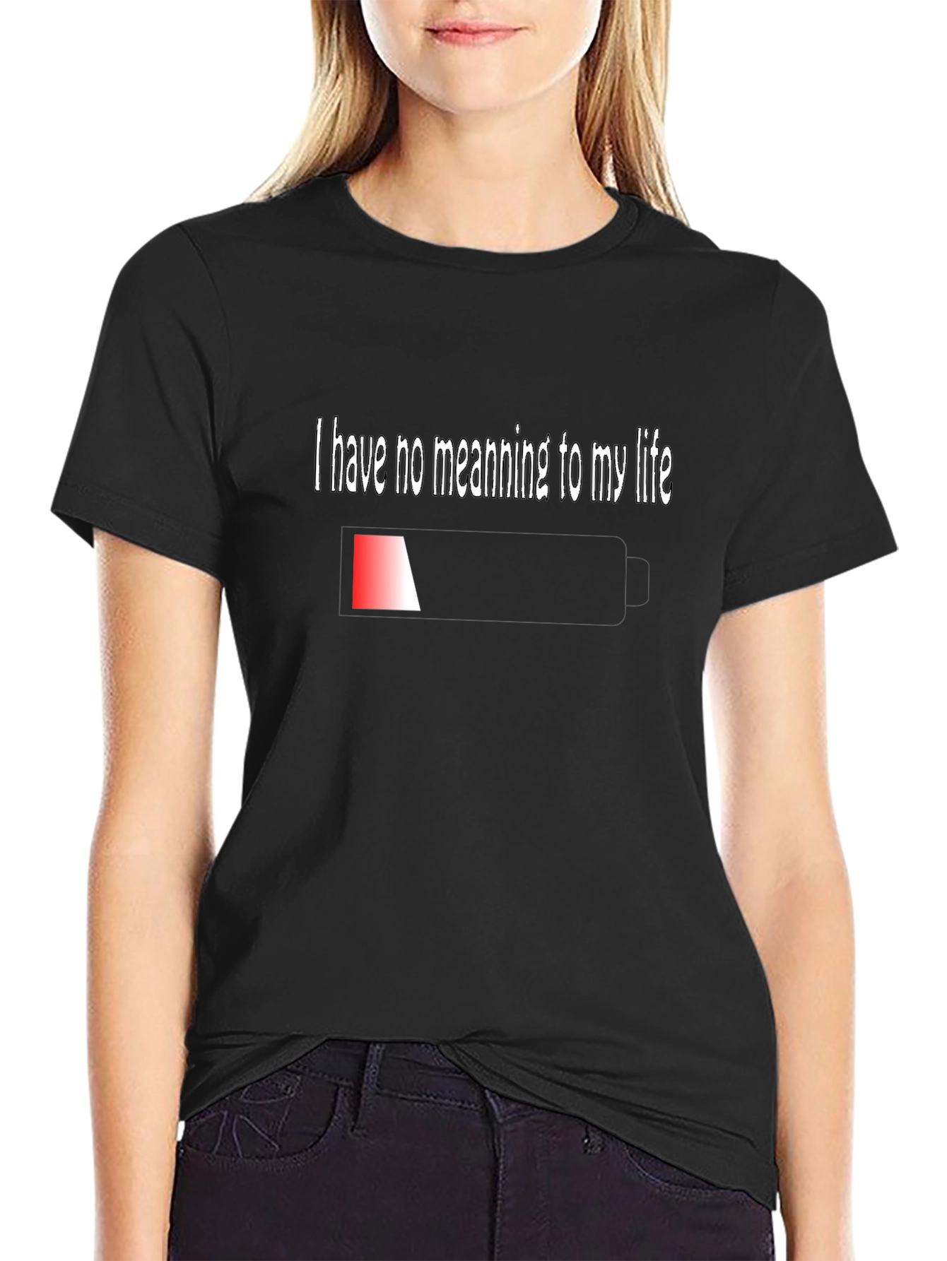 Existential Humor T-Shirt - I Have No Meaning