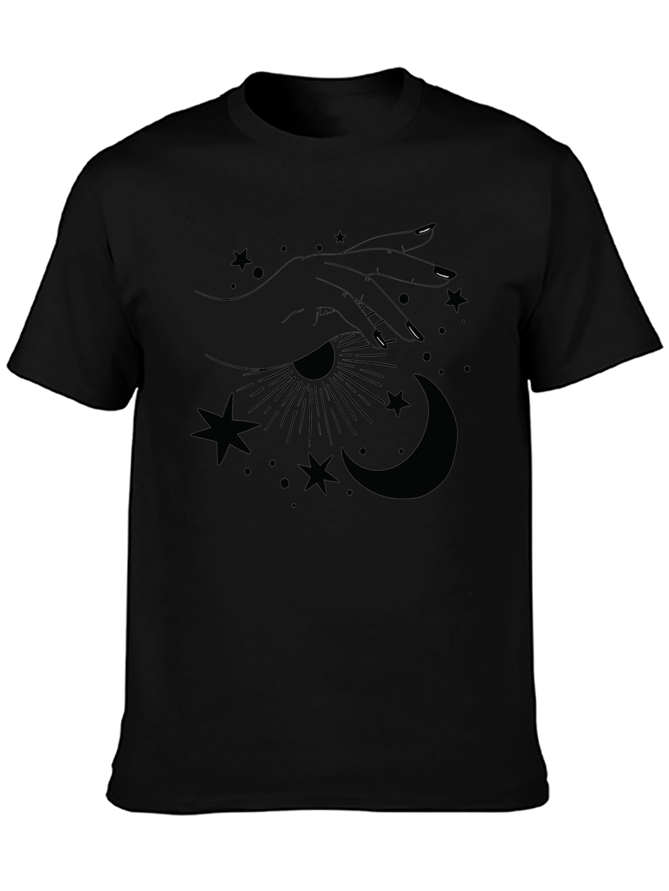 Mystic Hand Graphic T-Shirt - Unisex Cotton Tee
