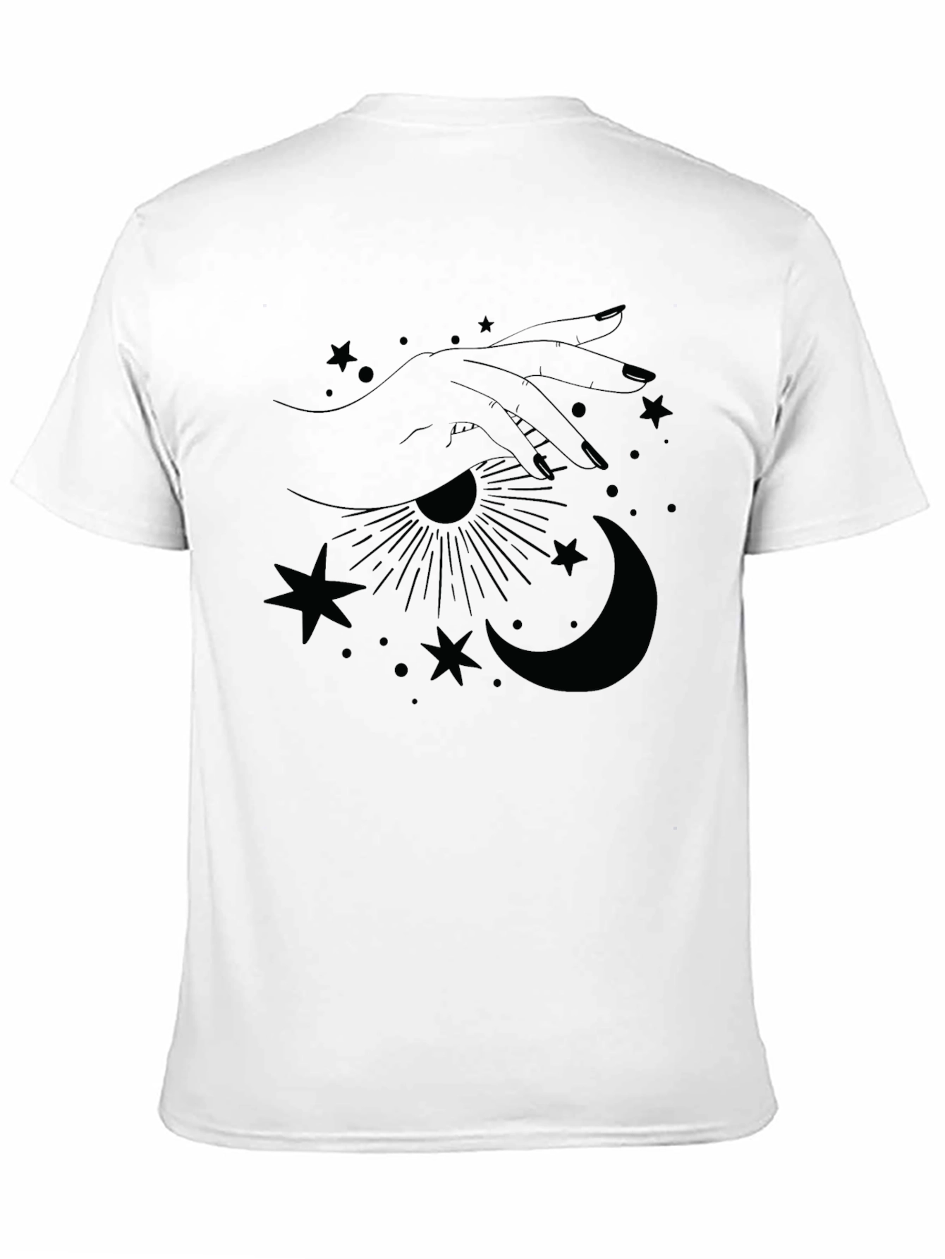Mystic Hand Graphic T-Shirt - Unisex Cotton Tee
