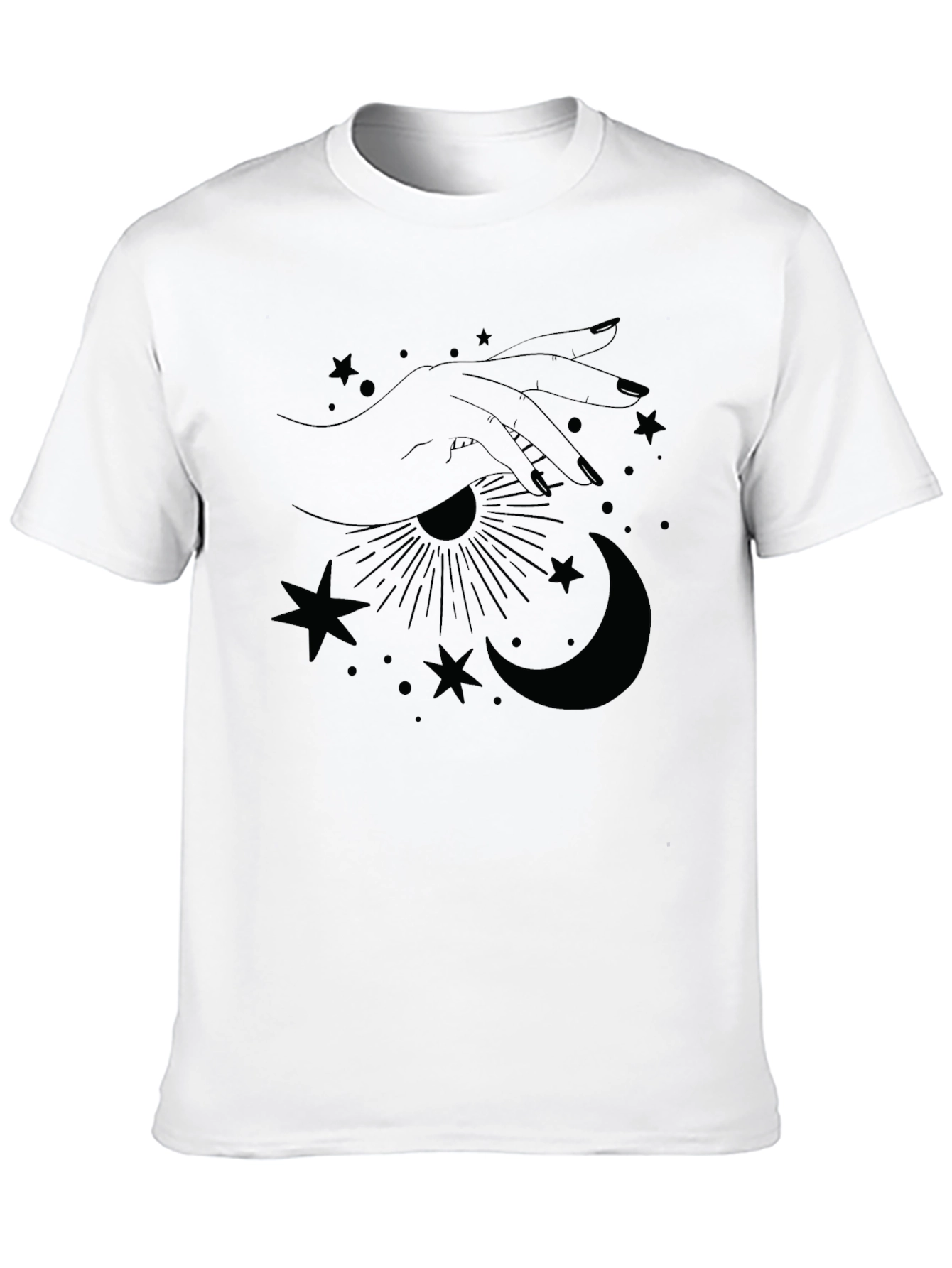 Mystic Hand Graphic T-Shirt - Unisex Cotton Tee