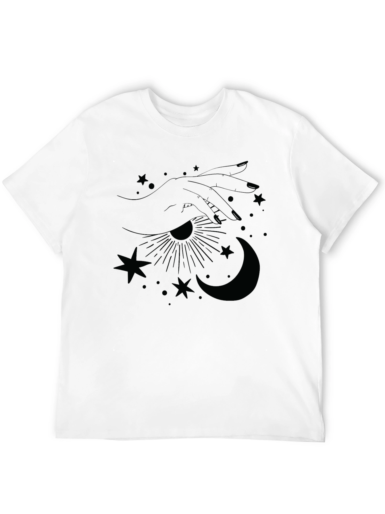 Mystic Hand Graphic T-Shirt - Unisex Cotton Tee