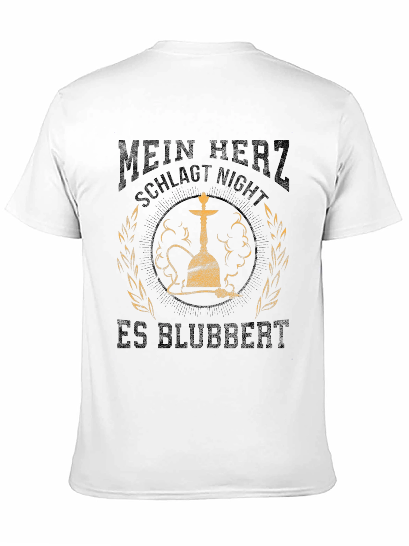 Hookah Lover Graphic Tee - Mein Herz Schlagt Nicht