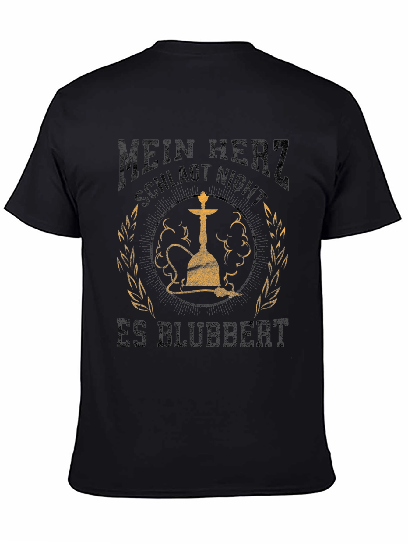 Hookah Lover Graphic Tee - Mein Herz Schlagt Nicht