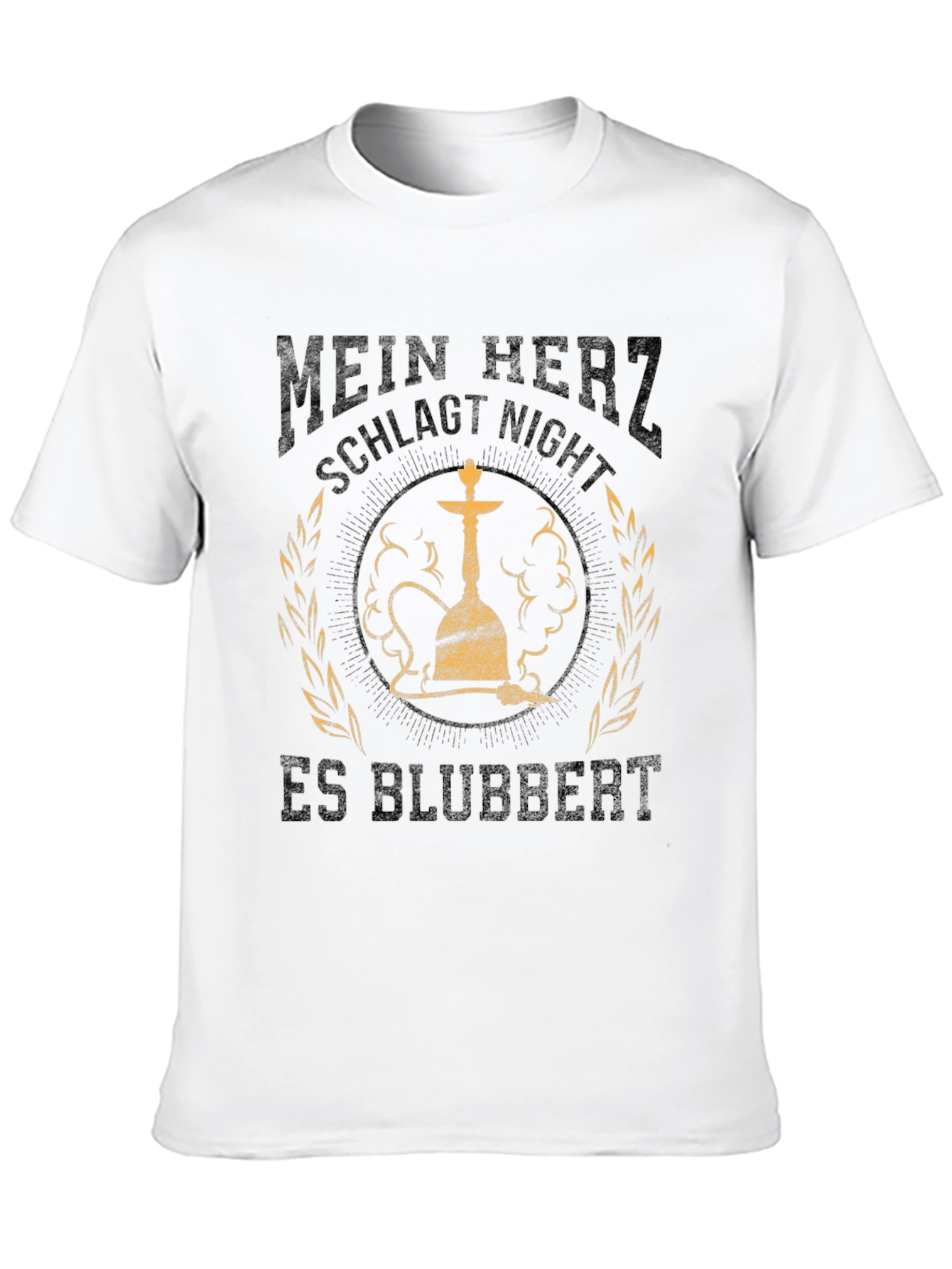 Hookah Lover Graphic Tee - Mein Herz Schlagt Nicht