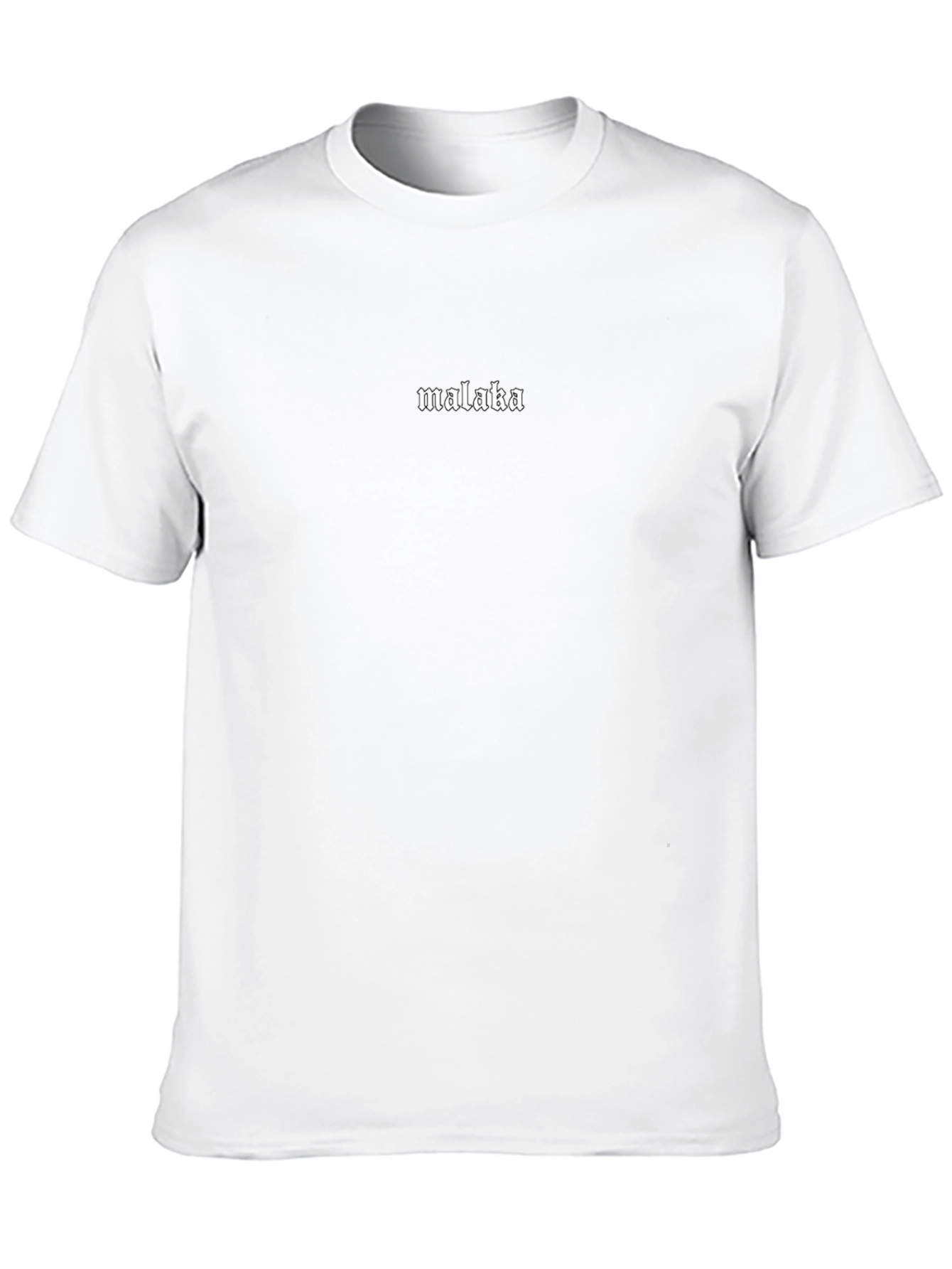 Malaka Graphic Print Black T-Shirt
