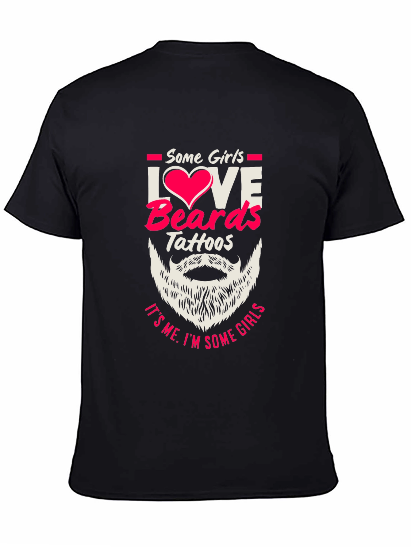 Beards & Tattoos Graphic T-Shirt - Love It!