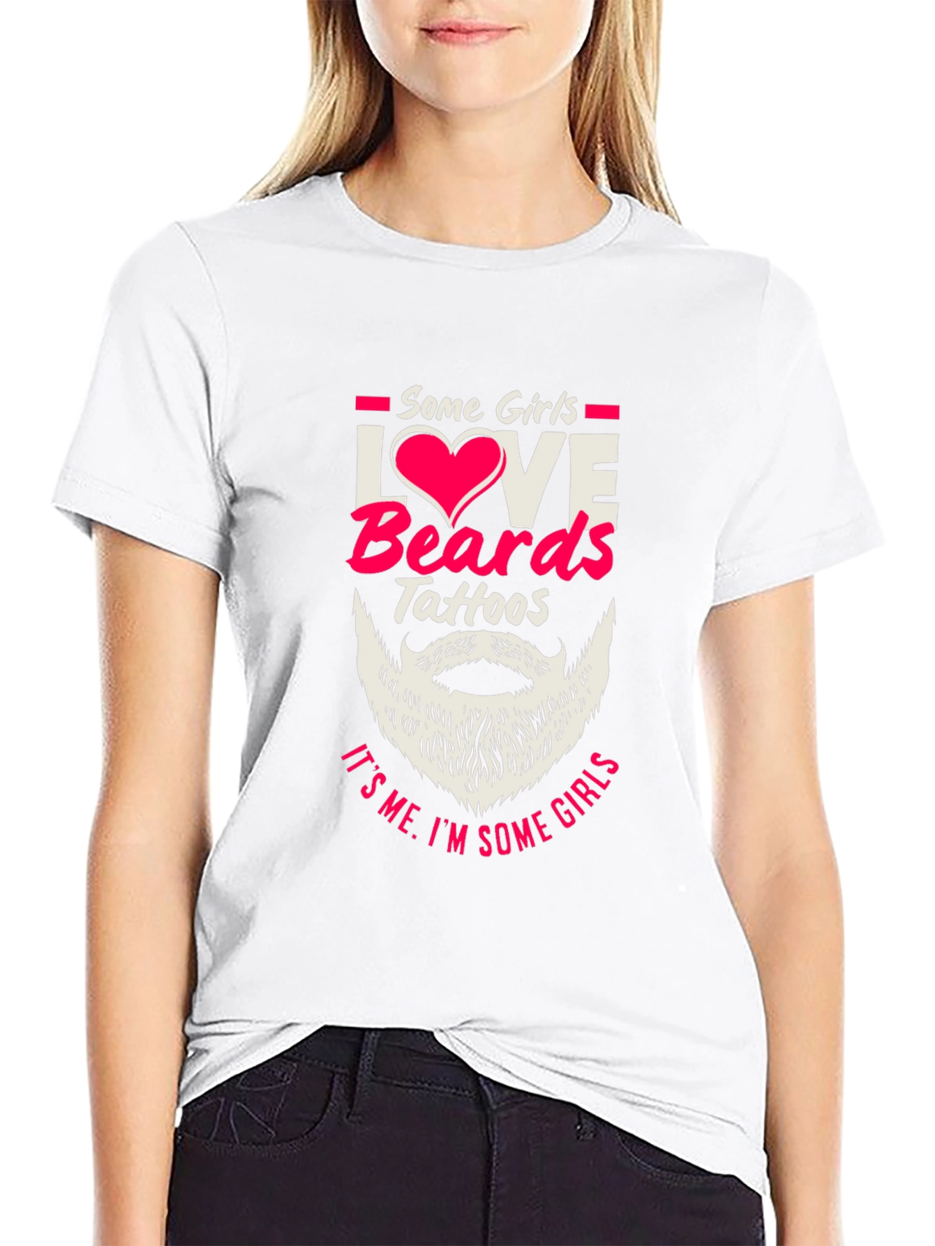 Beards & Tattoos Graphic T-Shirt - Love It!