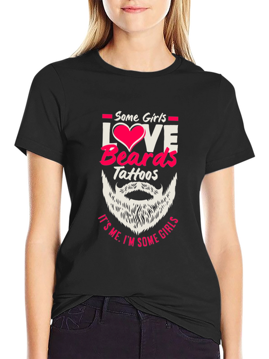 Beards & Tattoos Graphic T-Shirt - Love It!