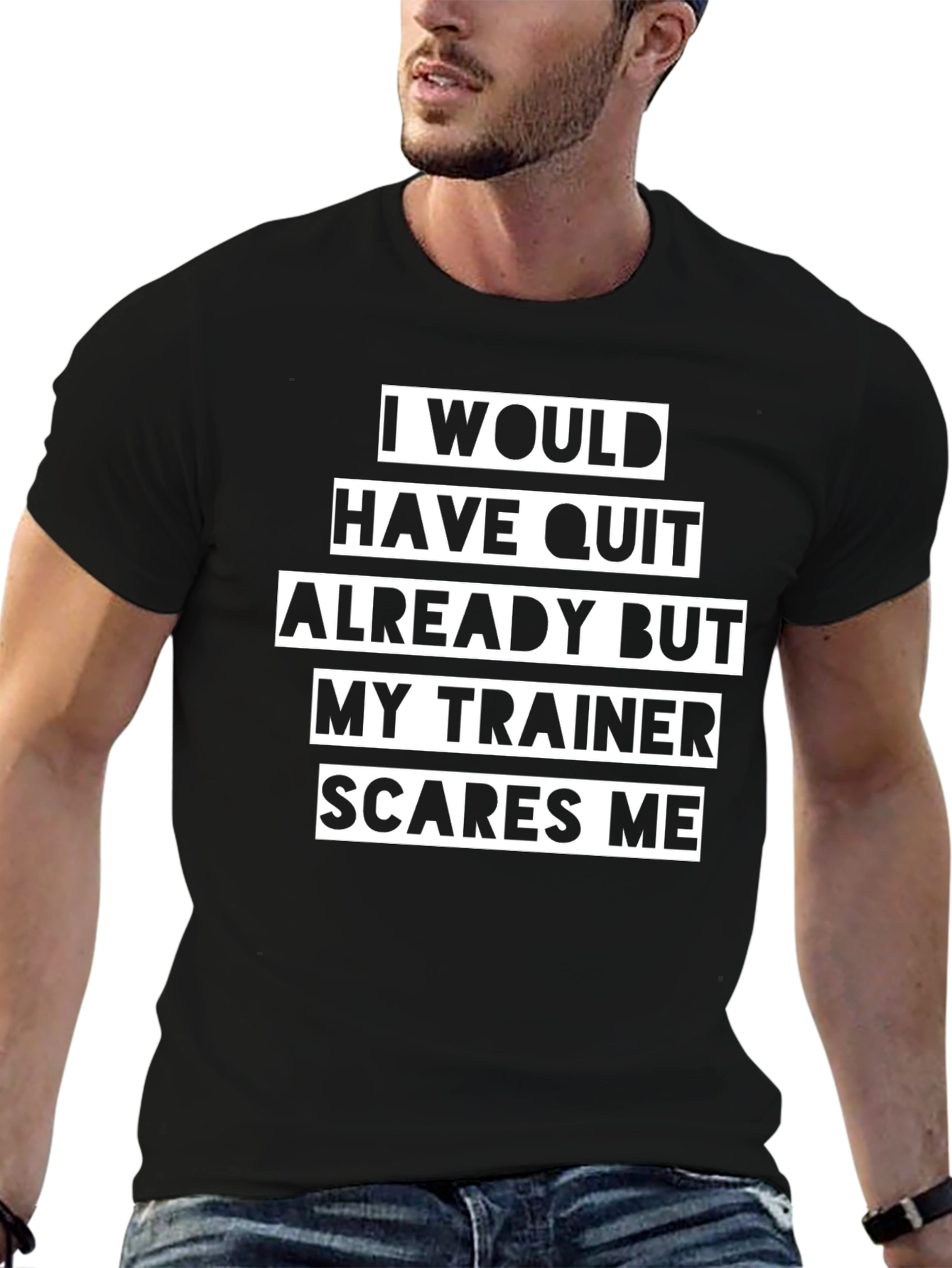 Funny Workout Trainer Mens T-Shirt